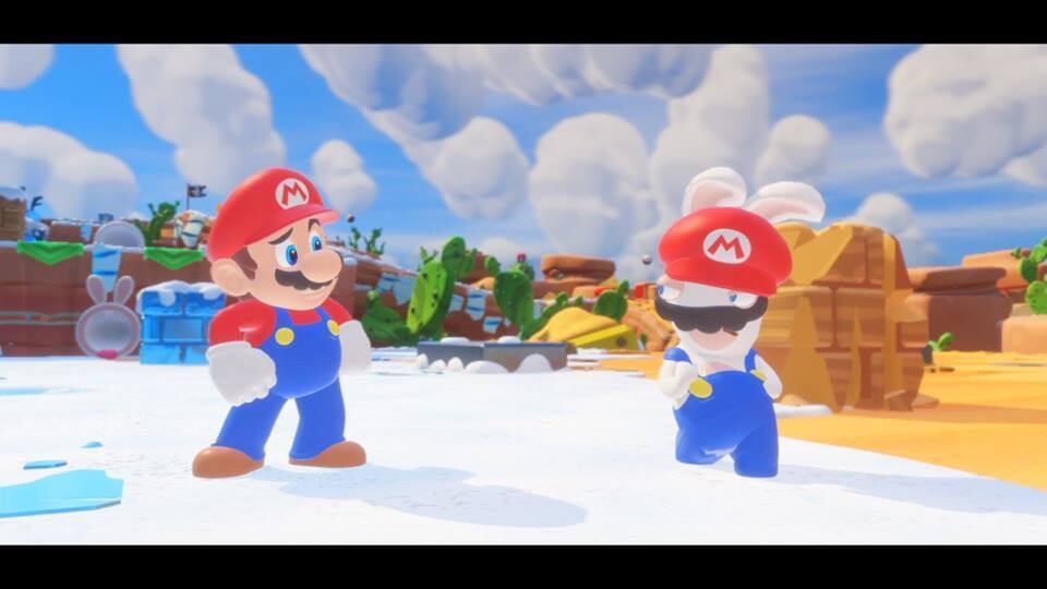 O game faz piadas com a situação, mas há um baita respeito dos desenvolvedores da Ubi em relação ao Mario