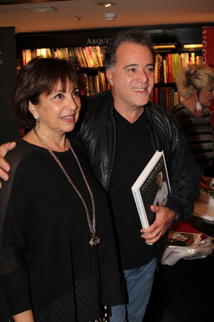 Tony Ramos estava acompanhado da mulher, Lidiane