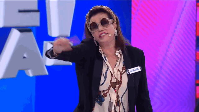 Reprodução em GIF - Leonardo Miggiorin tira todas as vidas de Narcisa, pega a liderança e segue no jogo (03:19)