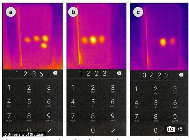 Um estudo da Universidade de Stuttgart, na Alemanha, revela que há um novo tipo de ataque, que rastreia a assinatura térmica para descobrir o padrão que você desenha no seu Android ou o PIN (combinação de quatro ou seis dígitos) utilizado no celular
