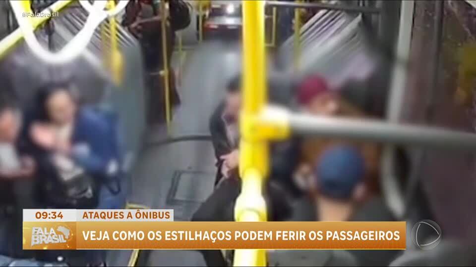 Criminosos atacam ônibus em São Paulo, colocando passageiros em risco