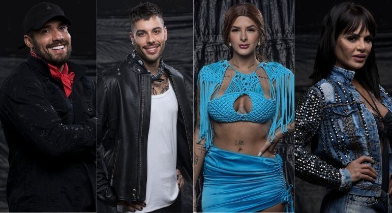Bil, Gui Araujo, Lary Bottino e Valentina Francavilla são indicados à Roça