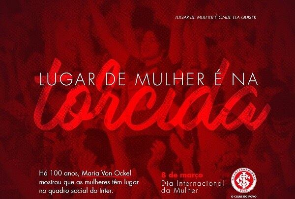 O Inter relembrou a história de Maria Von Ockel, primeira sócia do clube, para fazer sua homenagem na data
