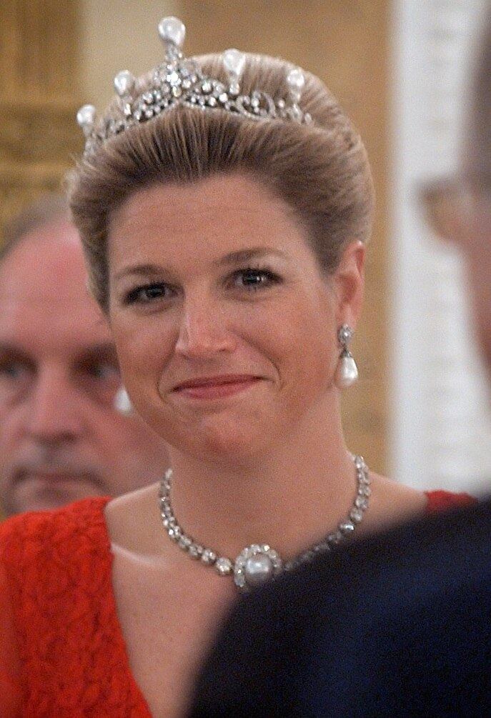 A argentina Máxima Zorreguieta que é casada com o príncipe herdeiro Willem