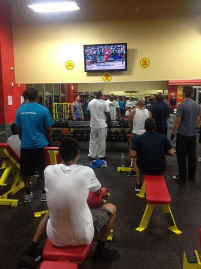 Pausinha para ver o basquete