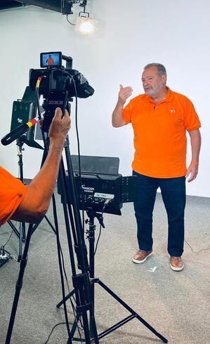 Fred Luz concedeu entrevistas
