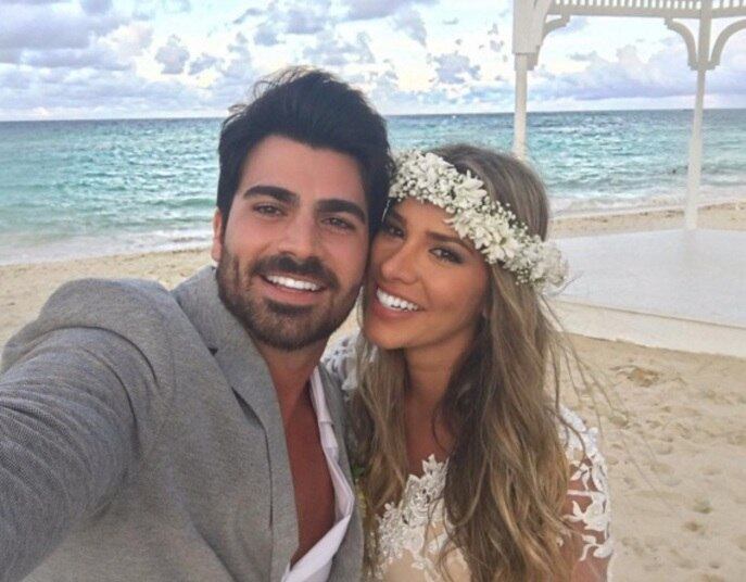 Rodrigão e Adriana Sant´Anna 

Os ex-BBBs se casaram em outubro de 2015 na República Dominicana após quatro anos de relacionamento

