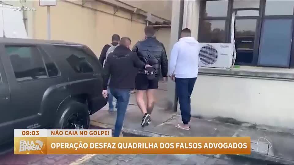Polícia de SP desmantela quadrilha do falso advogado