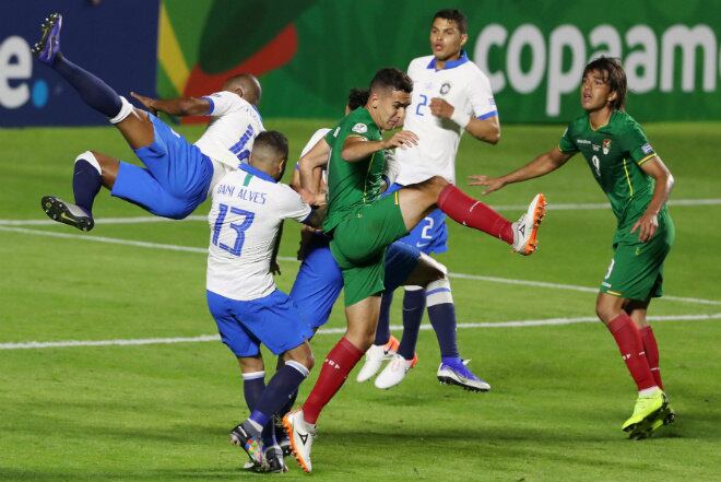 Seleção brasileira fez um jogo horroroso contra boliviana no primeiro tempo