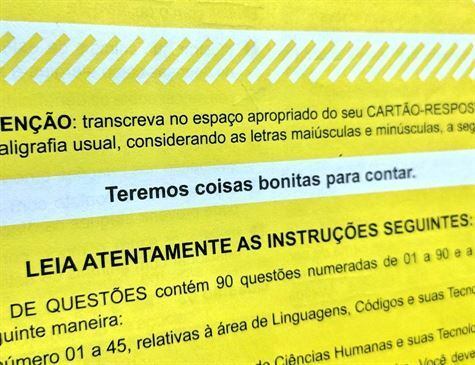 Prova online pode ter diferente nível de dificuldade do que a atual em papel