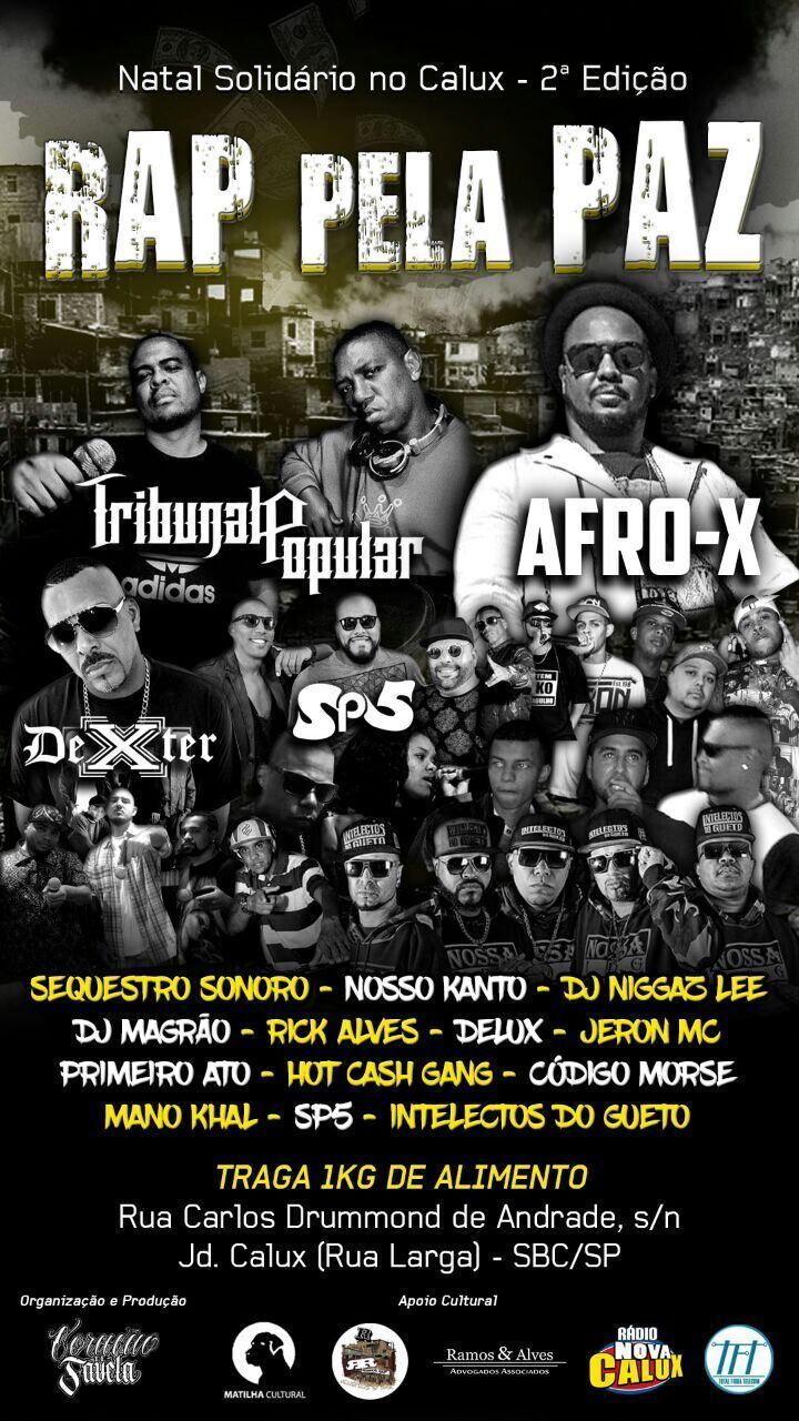 Festival tem Afro-X e Dexter