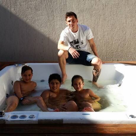 Messi também gente como a gente