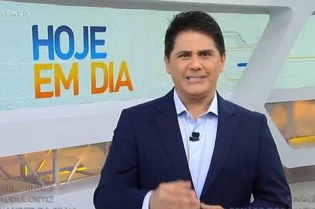 Cesar Filho participa da apresentação do 'Hoje em Dia'