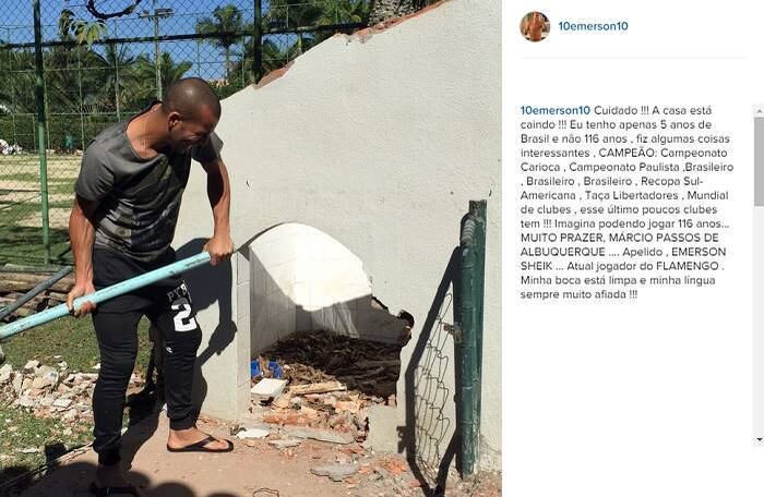3— Ele critica os adversários sem medo de ser zoado depois: boleiro bom é boleiro provocador. E isso Emerson Sheik sabe fazer muito bem. O novo 'alvo favorito' do camisa 11 é o Vasco. Com uma troca constante de farpas com o rival, o jogador já se tornou figurinha carimbada nas polêmicas do futebol carioca