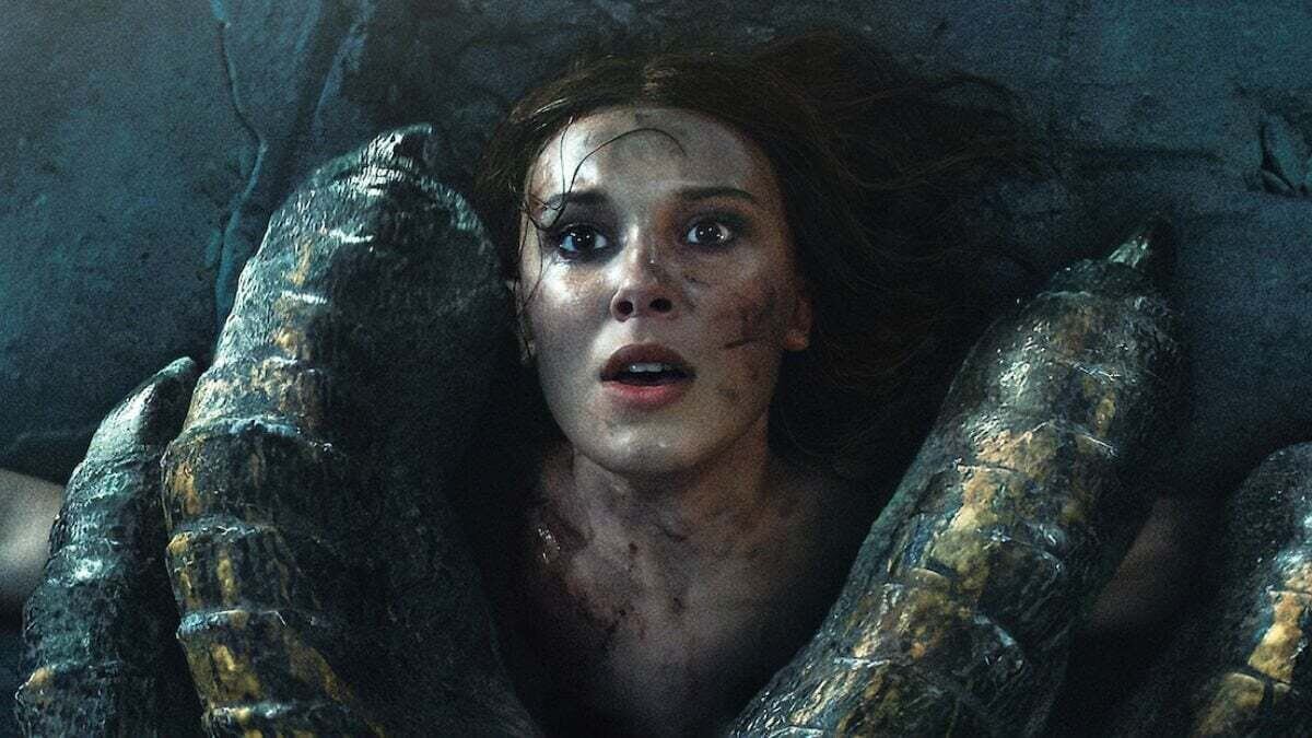 Millie Bobby Brown no filme Donzela, da Netflix