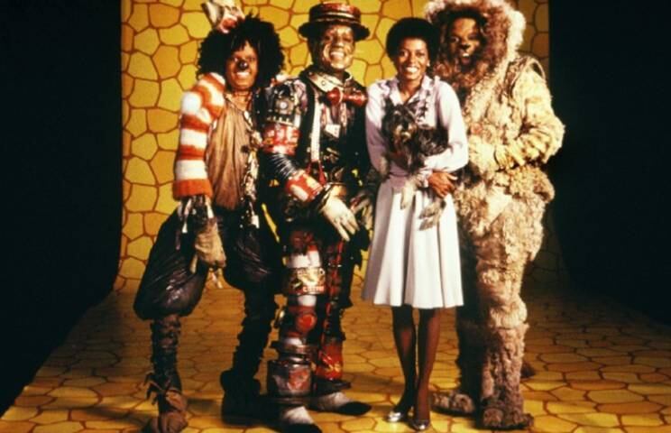 Em 1978, Michael atuou ao lado de Diana Ross em uma adaptação do filme