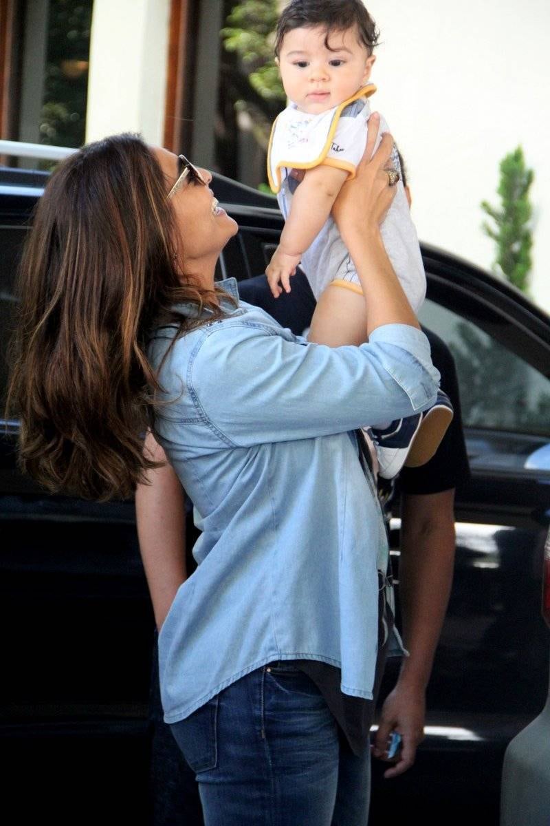 Apesar de toda a fofura, Antônio, segundo filho de Juliana Paes, ficou em 6º lugar, com 1,89% dos votos

