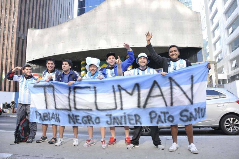 Até argentinos apareceram!