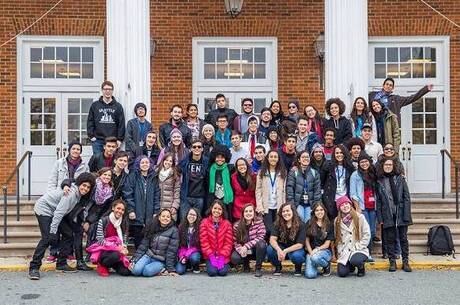 Grupo com 50 estudantes brasileiros passou três semanas nos EUA