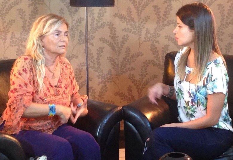 Entrevista exclusiva com Brita Brazil, exibida pelo Gugu