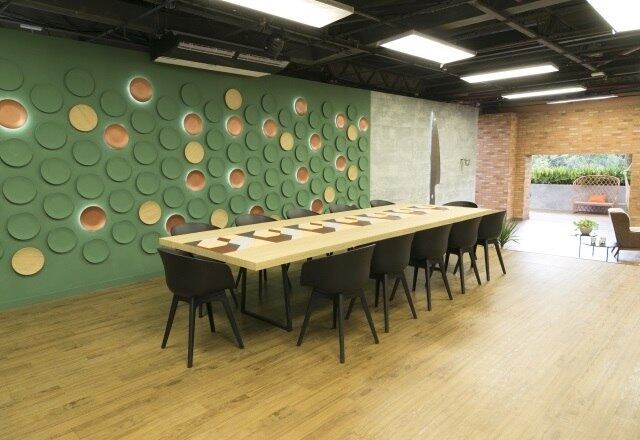 A decoração da Casa Top Chef também é bastante moderna