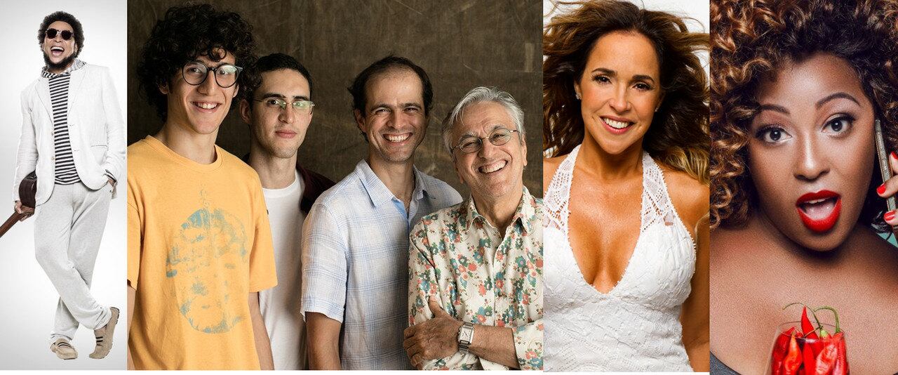 Caetano, Daniela Mercury, Jau, Saulo e Maíra Azevêdo são alguns dos destaques
