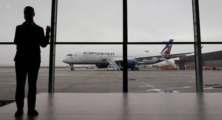 Aeroporto Internacional de Sheremetyevo, nos arredores de Moscou