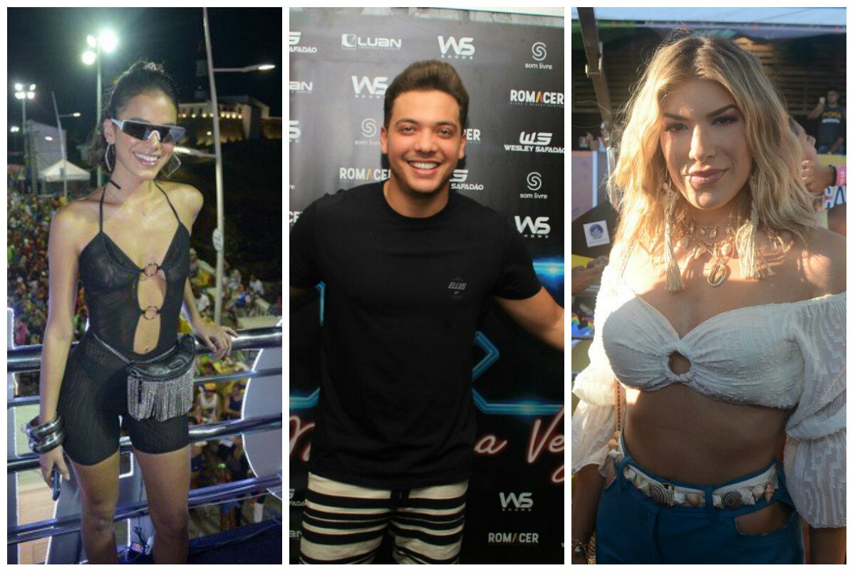 Os famosos já lotam os principais camarotes e trios elétricos do Carnaval de Salvador. Anitta levou vários amigos para o Bloco das Poderosas e todos puderam acompanhar de perto os maiores hits da cantora. Veja quem está em Salvador