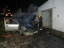 Motorista alegou que sentiu cheiro forte, seguido de explosão