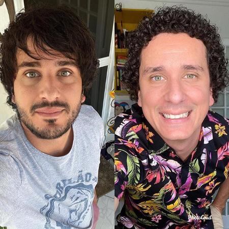 Rafael mudou o visual e ficou irreconhecível