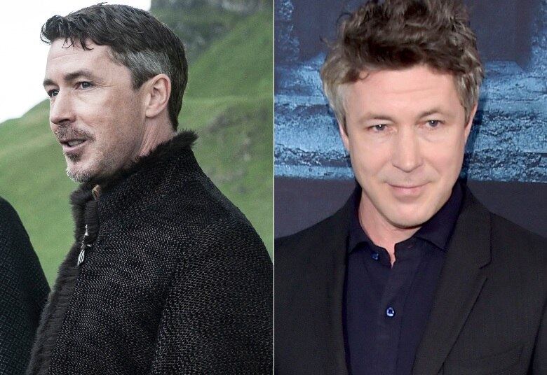 Aidan Gillen é o articulador Mindinho e dispensa a barba fora do set
