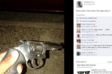 Jovem dá a entender que usaria arma em uma "missão" e que se "Deus quiser" nada aconteceria a ele