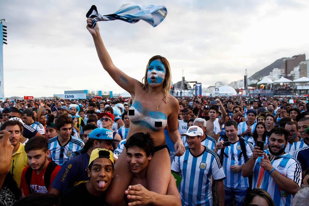 Desanimados com o resultado de terça-feira (8), menos brasileiros estiveram na Fifa Fan Fest nesta quarta