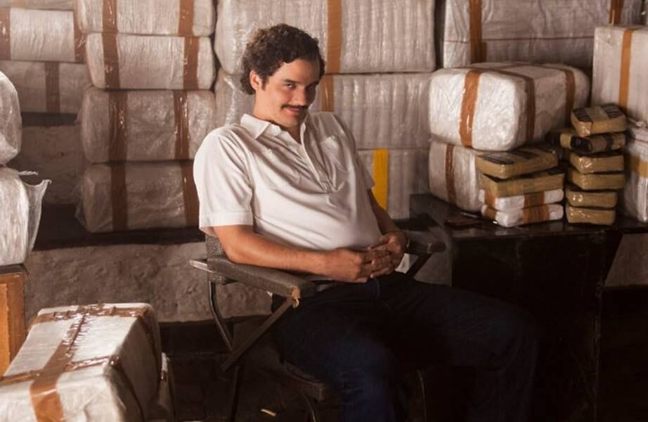 Wagner Moura como Pablo Escobar
