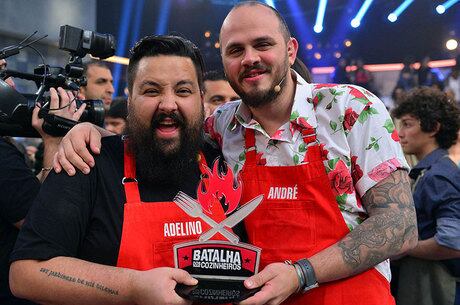 André e Adelino são os vencedores da Batalha dos Cozinheiros
