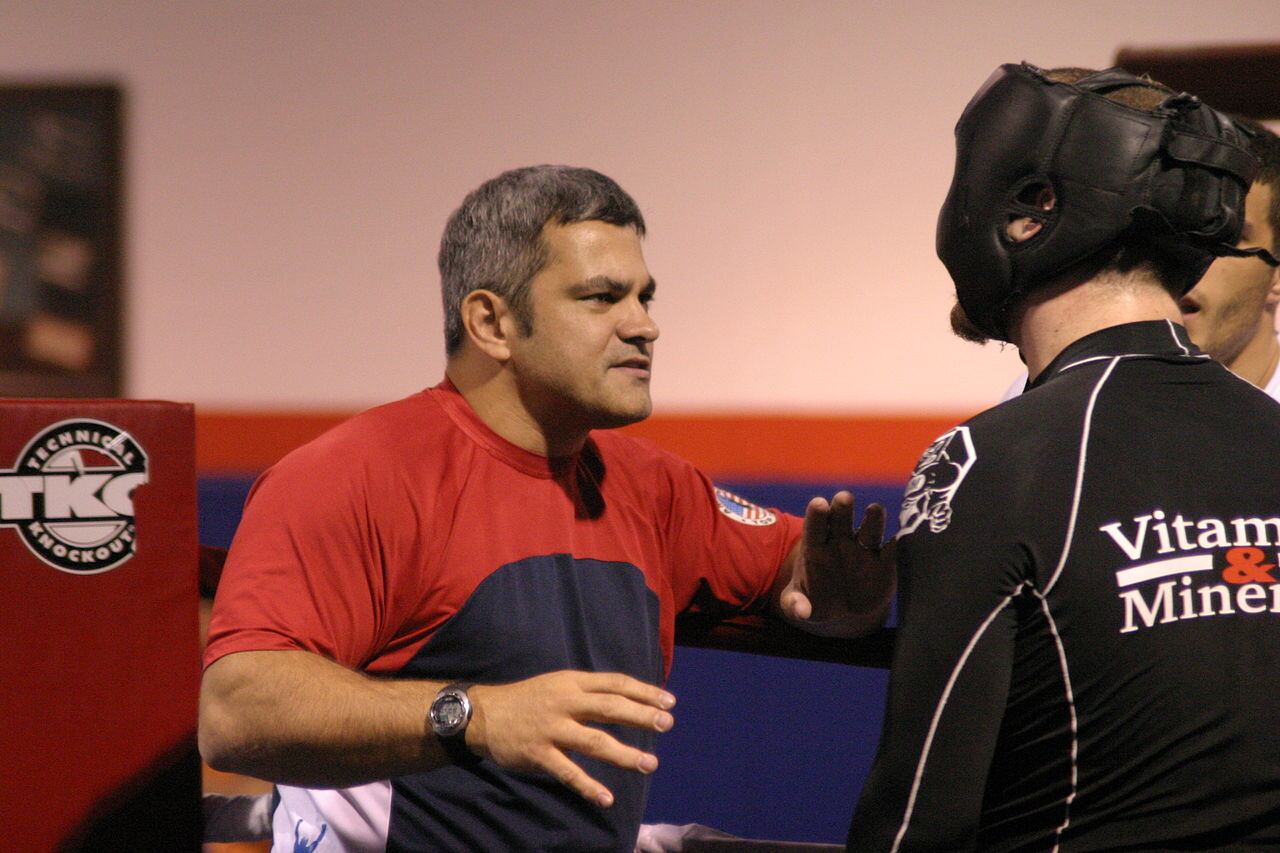 Ricardo Libório é um treinador de MMA