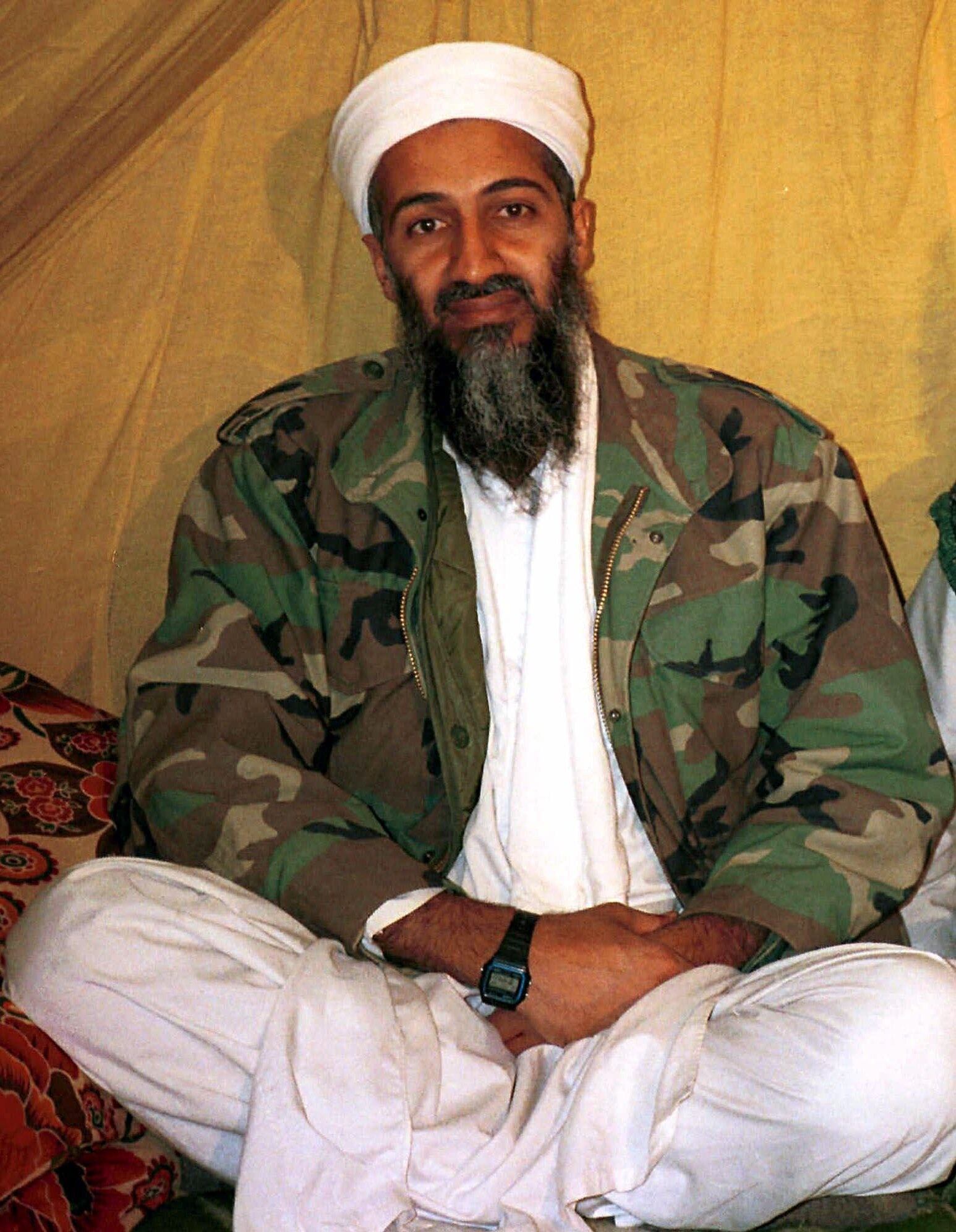 Osama bin Laden que foi morto pelo exército americano em 2011