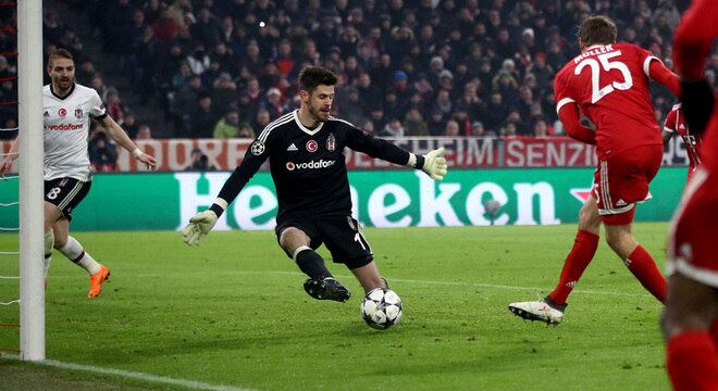 O primeiro gol de Mueller, Bayern 1 X 0