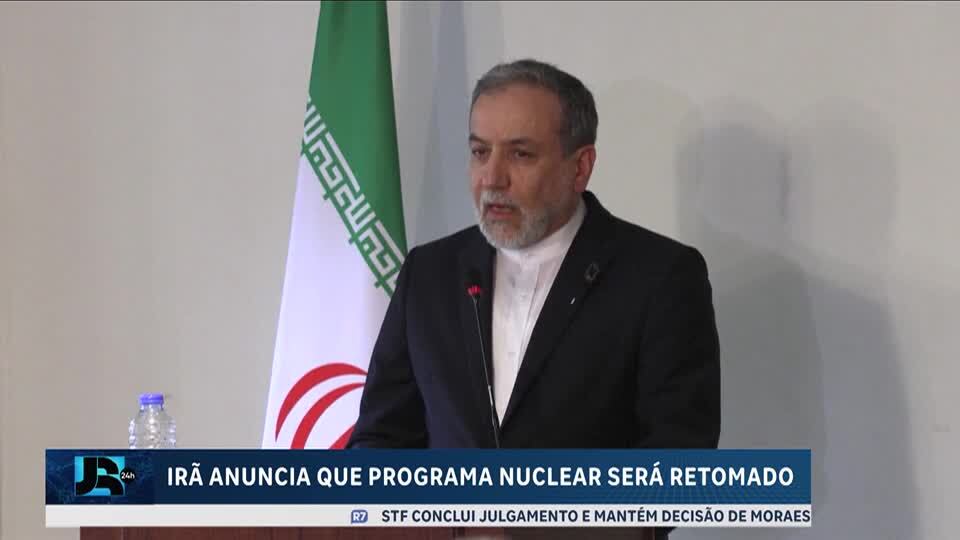 Irã anuncia que vai retomar desenvolvimento nuclear e enriquecimento de urânio