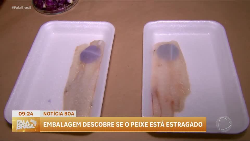 Boa Notícia: Pesquisadores brasileiros criam embalagem que identifica peixe estragado