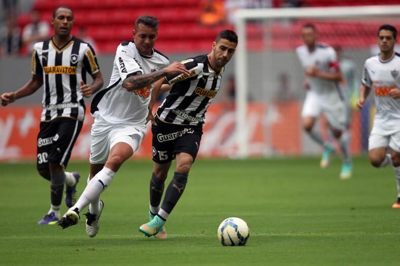 Botafogo e Atlético-MG fizeram um jogo sem graça em Brasília