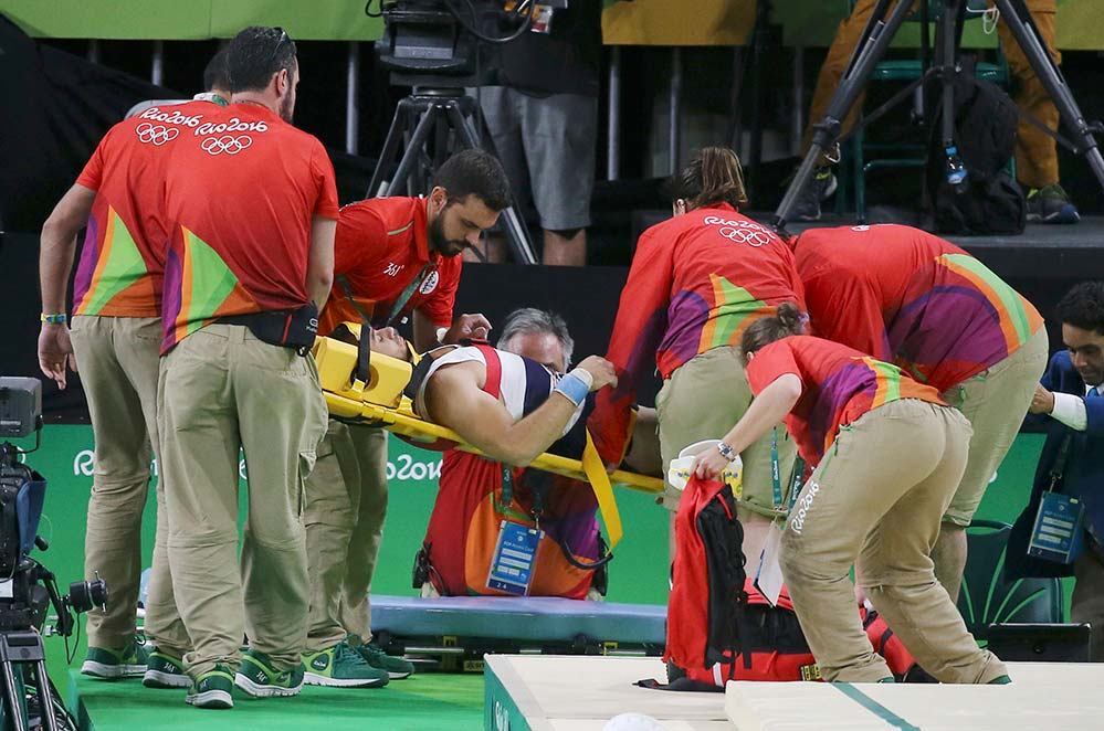 Said é rival do brasileiro Arthur Zanetti na prova de argolas. O francês estava na segunda colocação da prova, juntamente com o brasileiros, ambos com 15,533 pontos. A liderança é do grego Eleftherios Petrounias, com 15,833 pontos