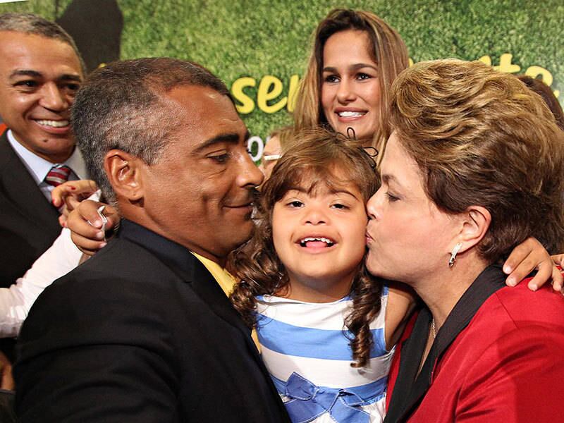 Logo no primeiro ano de mandato, Romário apresentou um projeto de lei que torna crime qualquer forma de castigo corporal, ofensa psicológica, tratamento cruel ou degradante à criança ou adolescente com deficiência física, sensorial, intelectual ou mental; mas ele não tem restringido sua atuação parlamentar a esses assuntos