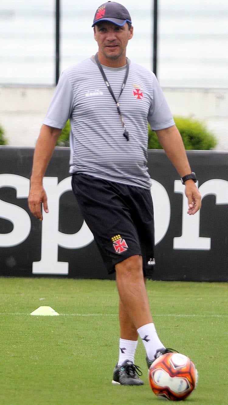 Técnico Zé Ricardo, do Vasco