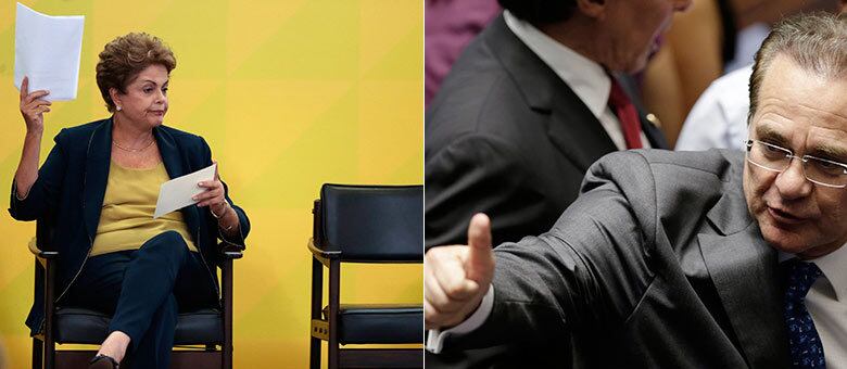 Dilma respondeu à negativa de Renan com um projeto de lei