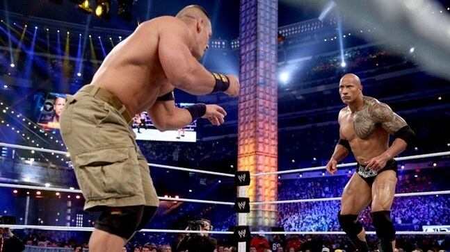 Dwayne "The Rock" Johnson é um dos principais exemplos de lutadores no cinema