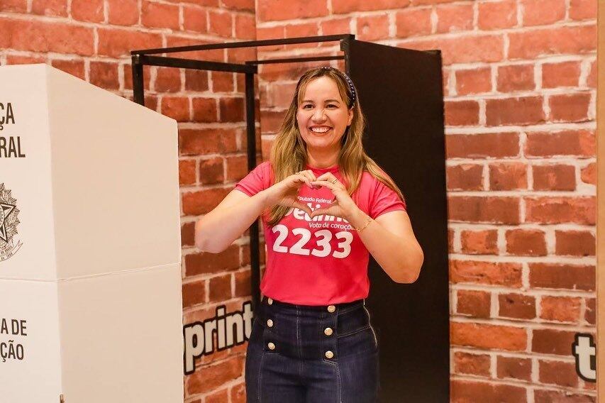 Detinha (PL) recebeu 160.622 votos e foi a candidata com o maior número de votos do estado