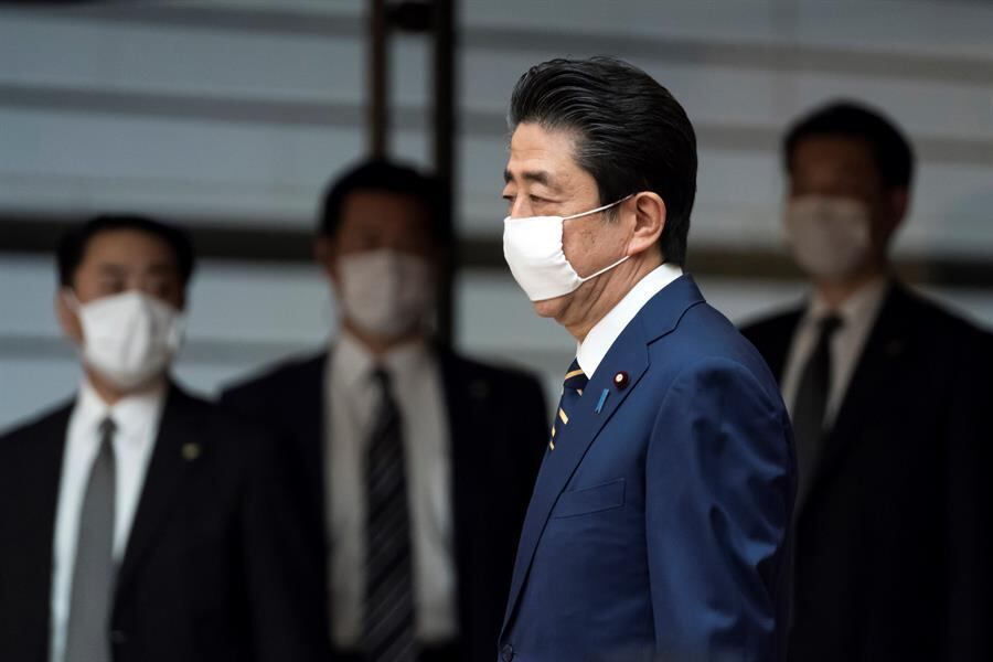 Shinzo Abe, Primeiro-ministro do Japão, pede que as pessoas fiquem em casa