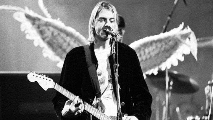 Cena do documentário sobre Kurt Cobain
