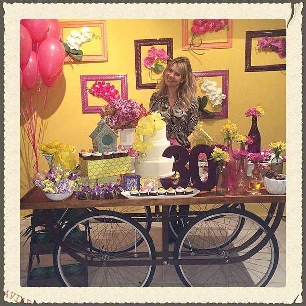 Fernanda Souza em sua festa de 30 aninhos